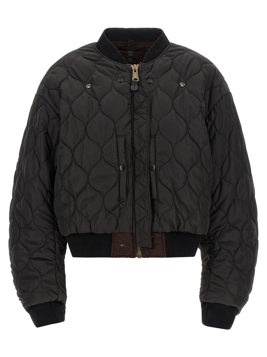 Maison Margiela Ma-1 Puffer Jackets - Brown | feb2aa313f40691c92f20d14d518daa9e7c96954