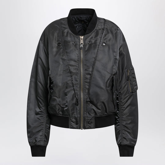 Reversible Dark Grey Ma-1 Jacket