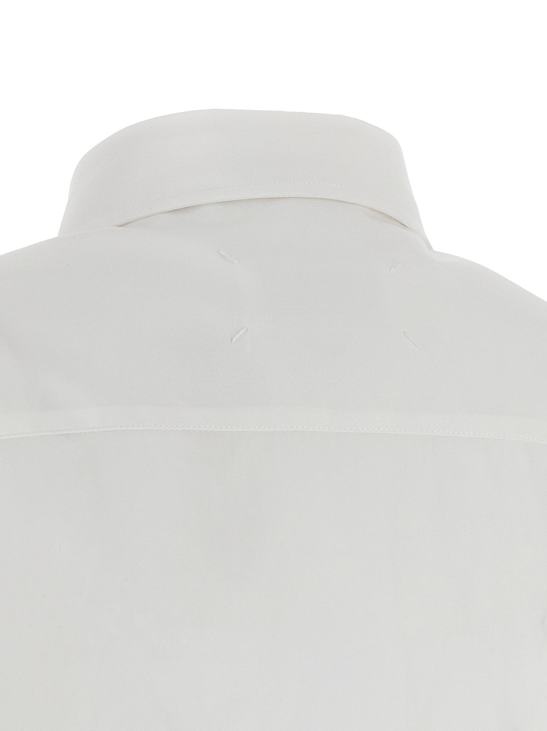Maison Margiela Dotton-Down Shirt Shirt and Blouse - White | 6c953aed21e3ca7b309dbdfb76f45f8ca8f8775a