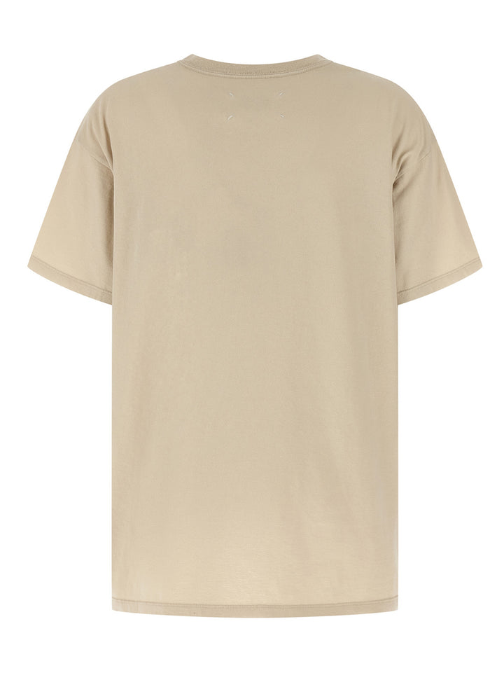 Maison Margiela Printed T-shirt - Beige | 9cea6477ffd700f0d0804fdfeb920244367bfda7