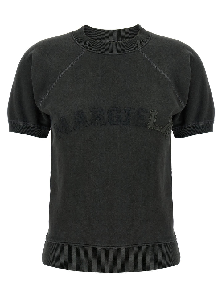 Maison Margiela Décortiqué Logo Sweatshirt - Gray | 9ff19ca5f8e60eac73355cd3342c18a0b3347b85