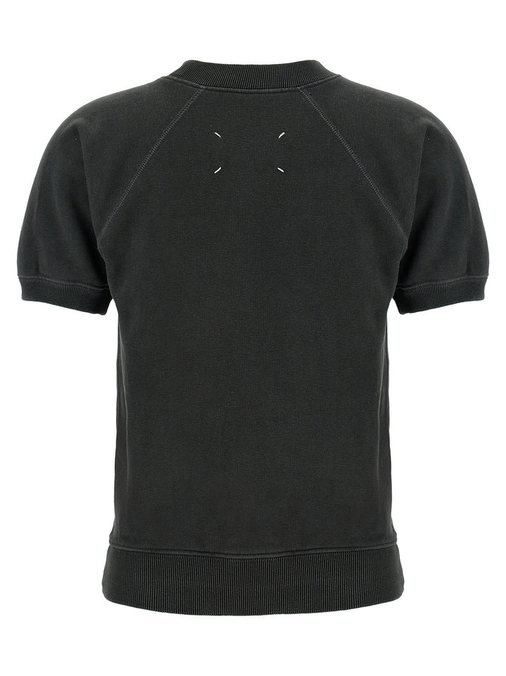 Maison Margiela Décortiqué Logo Sweatshirt - Gray | 840bed22fe635f4db7ece8c3a749f40b9e25d050