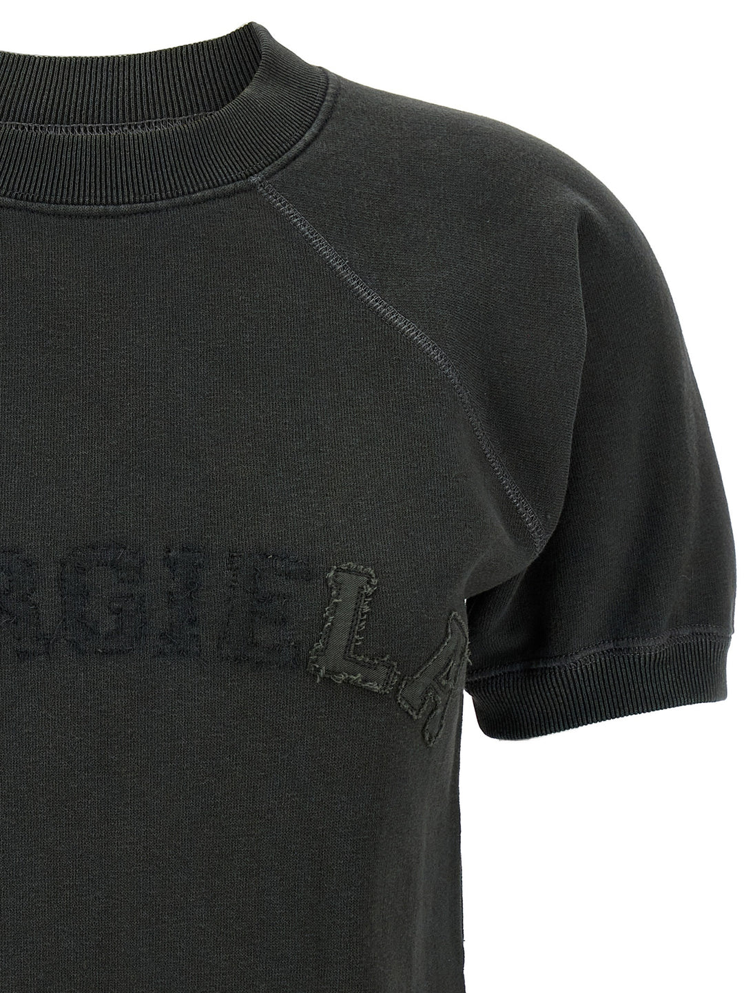 Maison Margiela Décortiqué Logo Sweatshirt - Gray | 472b9ba94b23f6a68396f71cacd8b62180a5dfa4