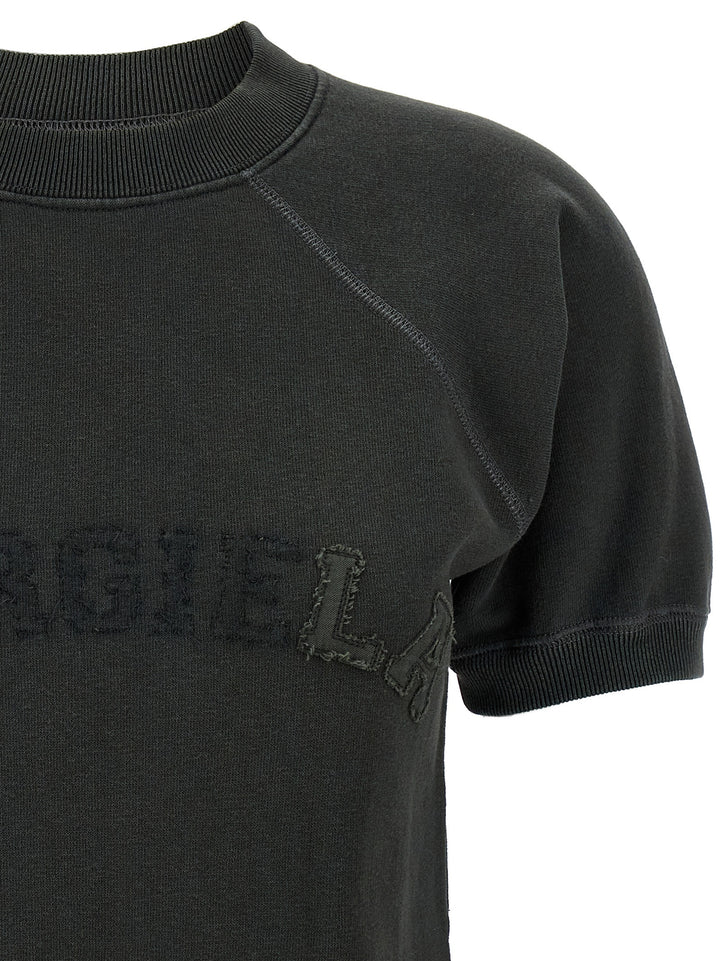 Maison Margiela Décortiqué Logo Sweatshirt - Gray | 472b9ba94b23f6a68396f71cacd8b62180a5dfa4