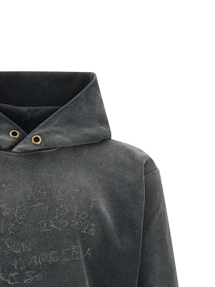 Maison Margiela Numeric Signature Mm6 Sweatshirt - Gray | 74c3286ce772a2a59ab94b867199ce46d1480de4