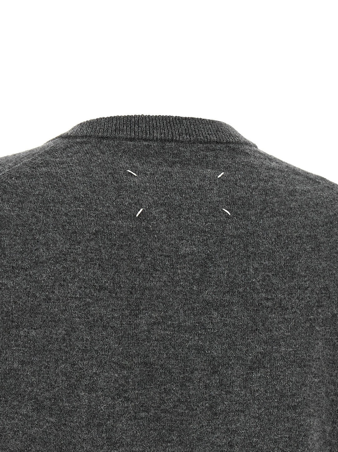 Maison Margiela Twist Wool Sweater Sweaters and Cardigans - Gray | 81609e8743e369f8c1f2970a56b74f6ddf26a719