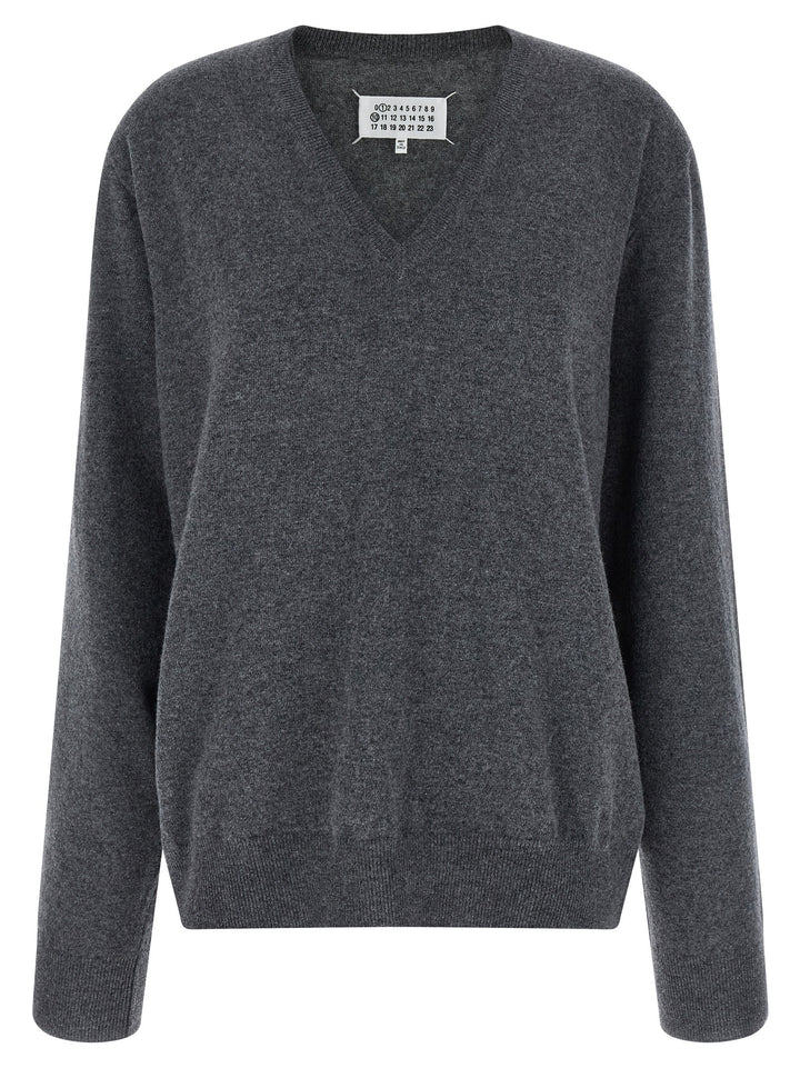 Maison Margiela Four Stitches Sweaters and Cardigans - Gray | eb8fbeca5a22b0df65e8fae27e3500671533a6ef