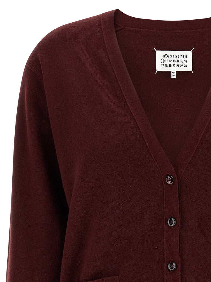 Maison Margiela Four Stitches Sweaters and Cardigans - Bordeaux | 4afe4ad88737362addca655715c0fe8f728a1bf7