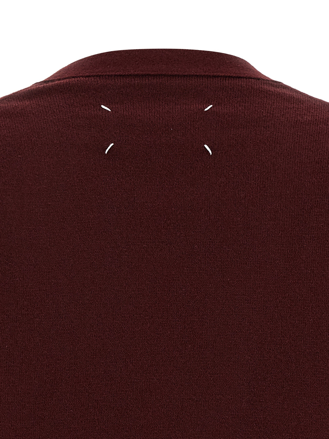 Maison Margiela Four Stitches Sweaters and Cardigans - Bordeaux | 8737b2ed74866ec52f2622793ee2e2ed043ab4d0