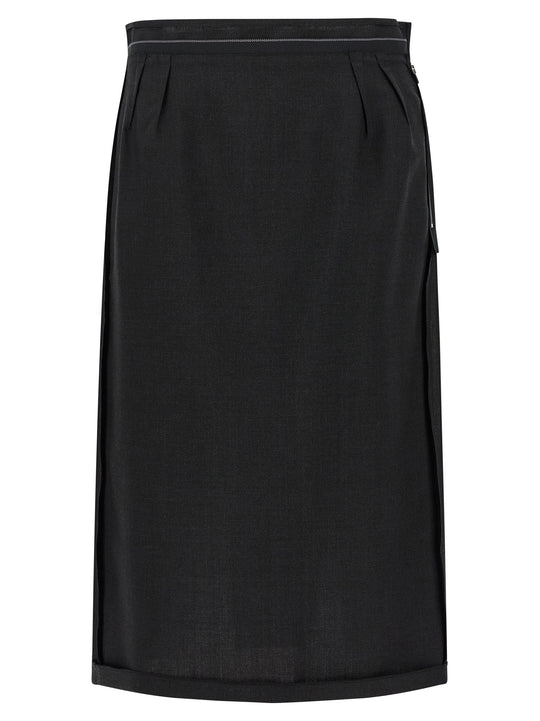 Anonymity Of The Lining Skirts Black