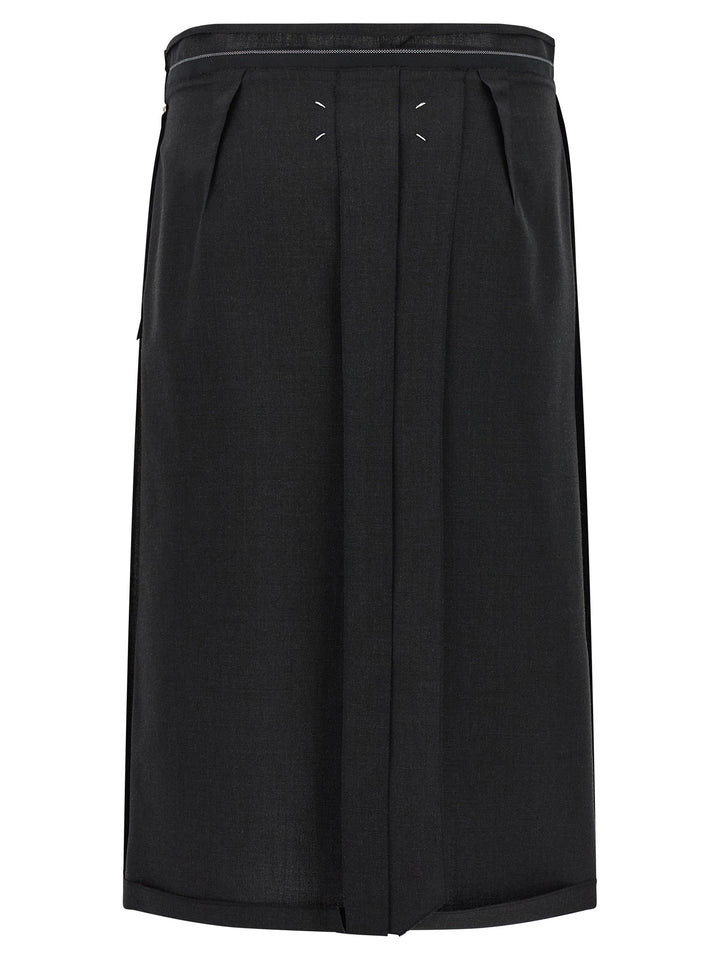 Maison Margiela Anonymity Of The Lining Skirts - Black | acf0f3277947f7be866f182745ee5ba66c7c8023