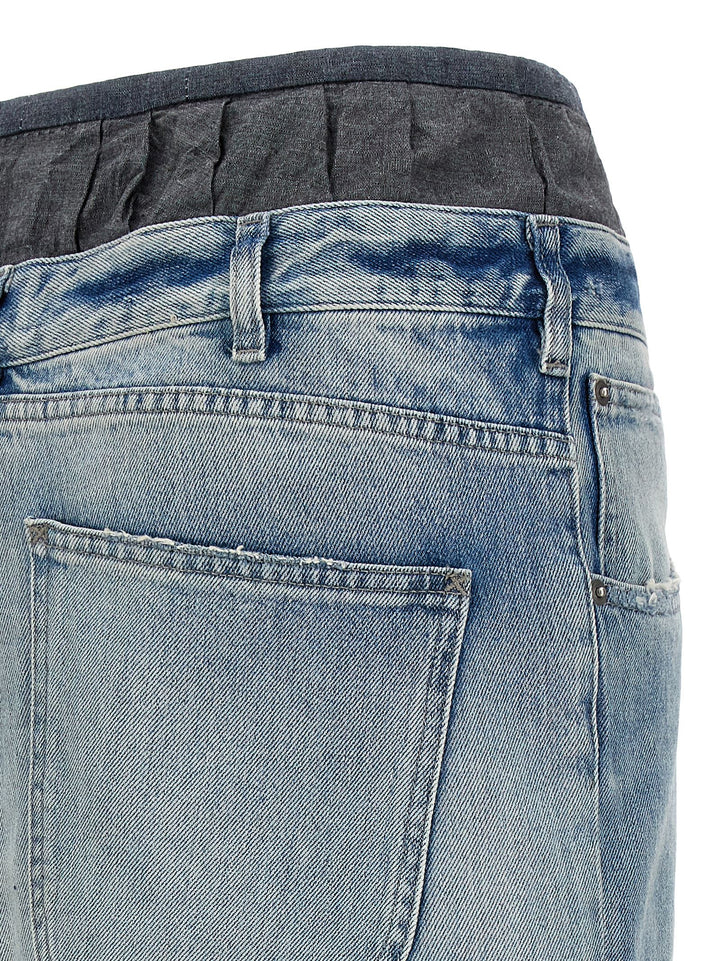 Maison Margiela Slits Denim Skirt Skirts - Multicolor | 2c21d4e8088df169884885118593d3599f1cad7a