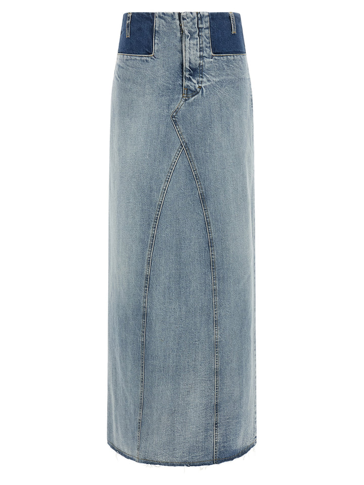 Maison Margiela Denim Skirt Skirts - Light Blue | 5fcfdec94429e06983593fdf182a653a9b475e59