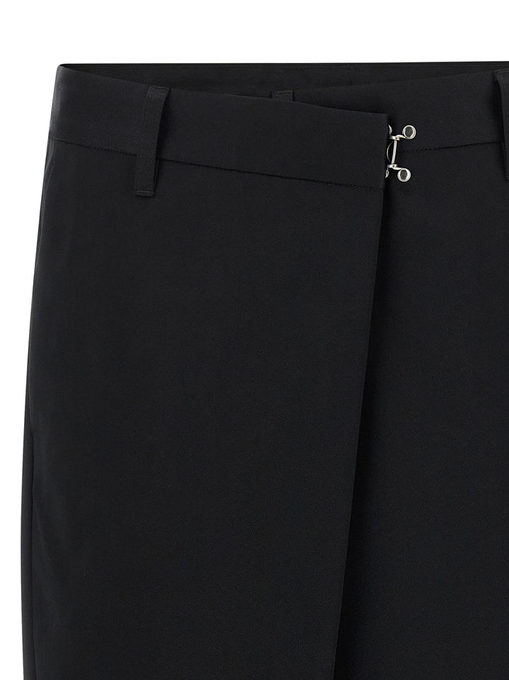 Maison Margiela Wrap-Up Bermuda Shorts Bermuda and Short - Black | a920d848c80c5698f4fdcf7e86949894c02378fd