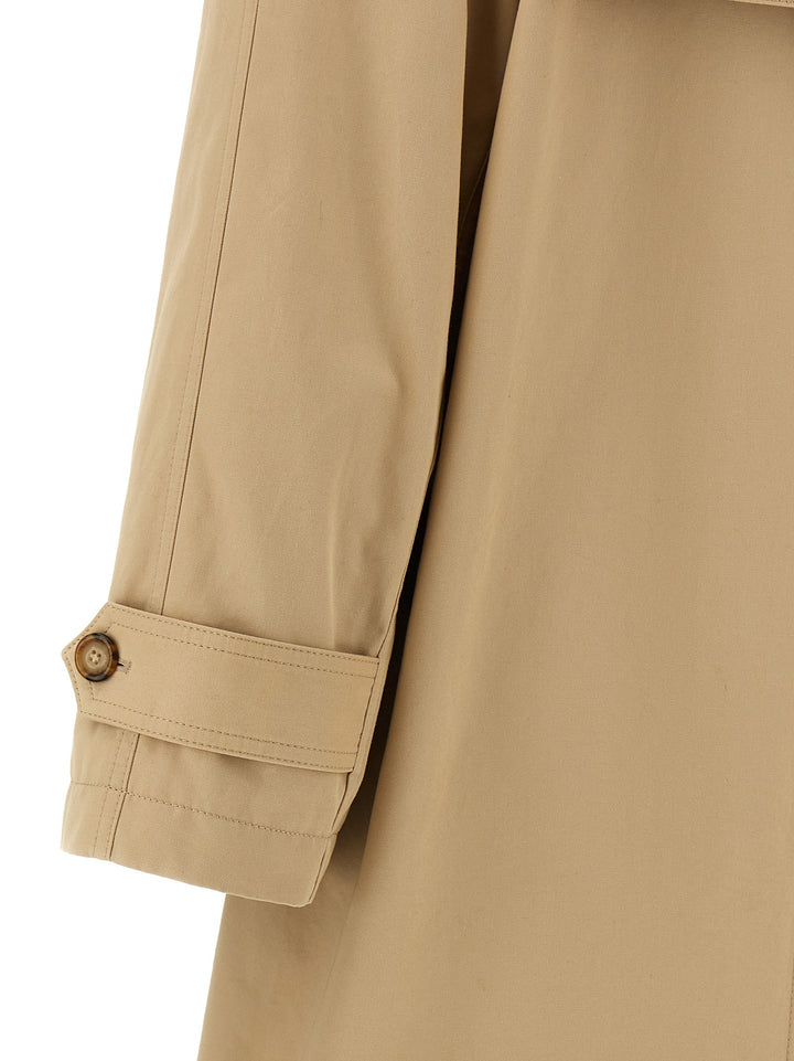 Mm6 Maison Margiela Trench Coat With Gloves Coats and Trench Coats - Beige | 845d15eaa9a3a927fe16e7f7a3acc67acef6584b