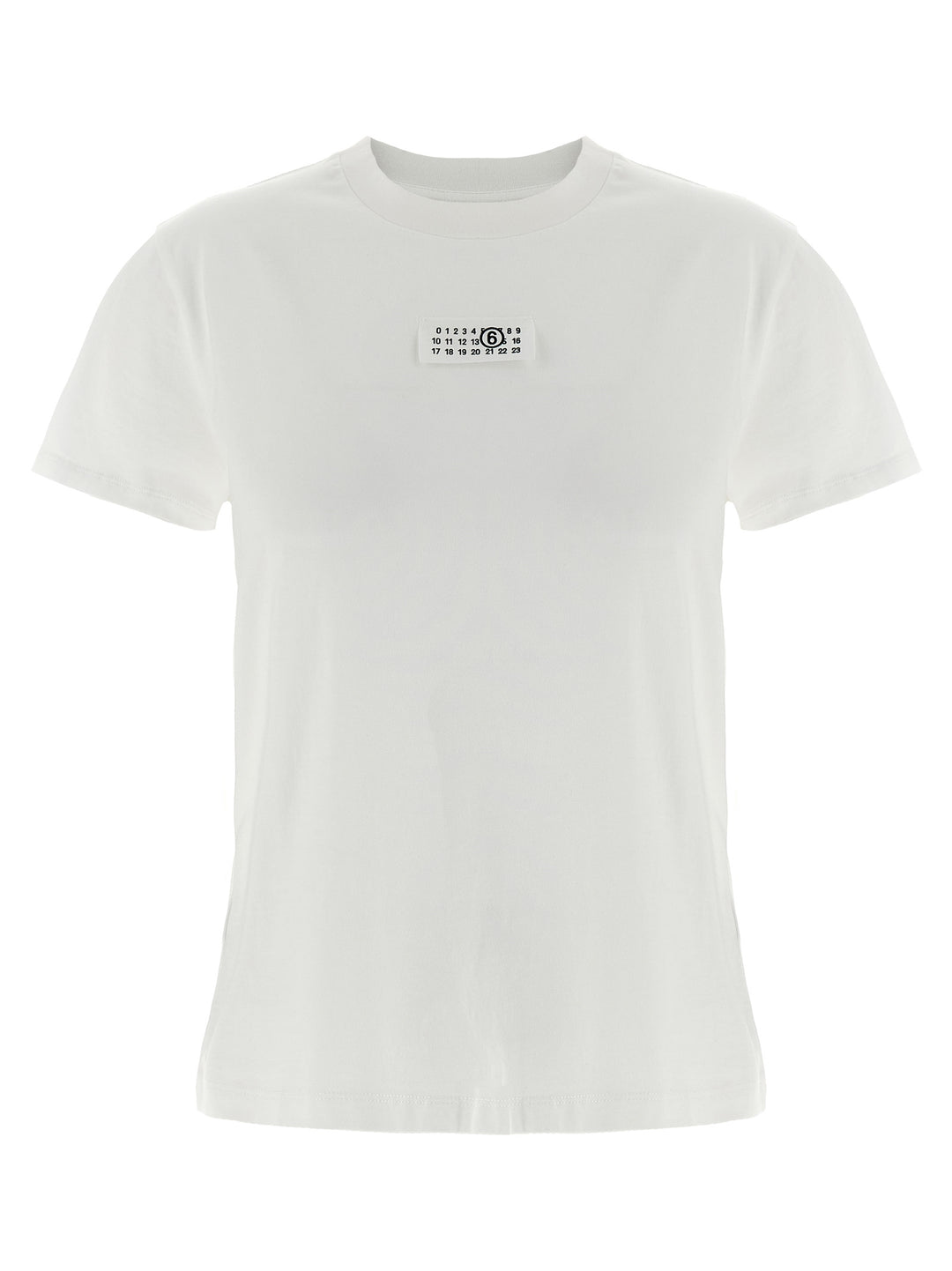 Mm6 Maison Margiela Numeric Signature Mm6 T-shirt - White | a1a71007d3e8d500995103f3ad3f1081d7de5f5f