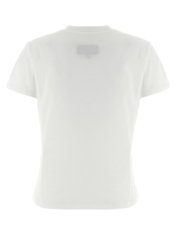 Mm6 Maison Margiela Numeric Signature Mm6 T-shirt - White | 3278c5d8002b1a22a333a41ee7097181472250bd