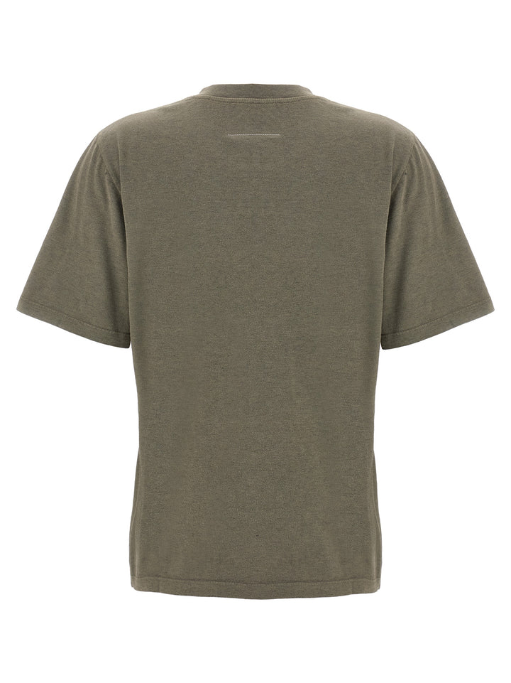 Mm6 Maison Margiela Numeric Signature Mm6 T-shirt - Gray | eac904a60d0c5fc6ad3f1b217aa1df9bab0a315f
