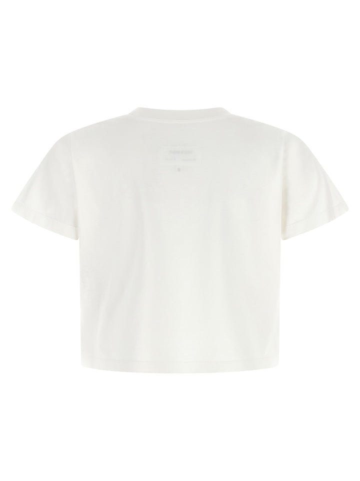 Mm6 Maison Margiela Numeric Signature Mm6 T-shirt - White | 91f699ee4ae3cd4da4a570d442dbe0fb46e17029