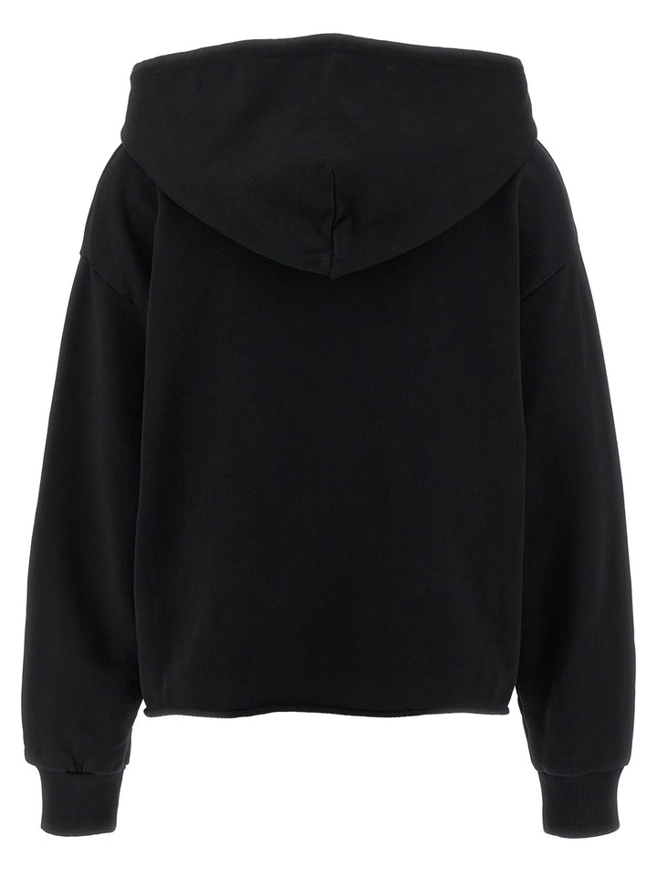 Mm6 Maison Margiela Numeric Signature Mm6 Sweatshirt - Black | ac37bb5769e595a89c5e9de5c9ee4330299a7855