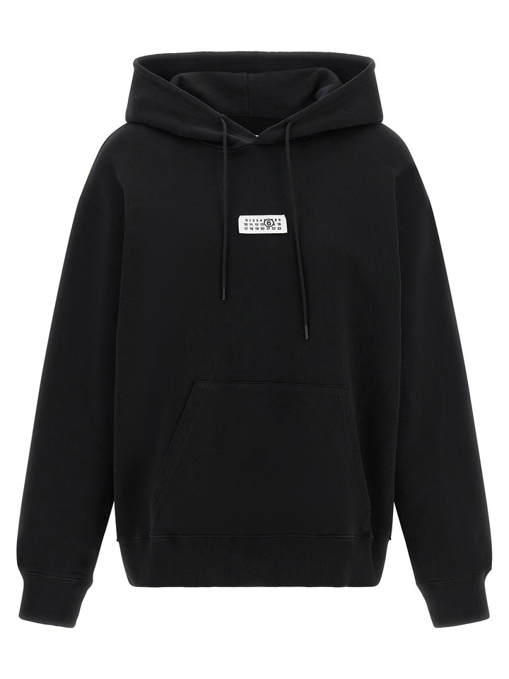 Mm6 Maison Margiela Numeric Signature Mm6 Sweatshirt - Black | cc581a5a2f03c2d514e0eb38504b447a1993ceb5
