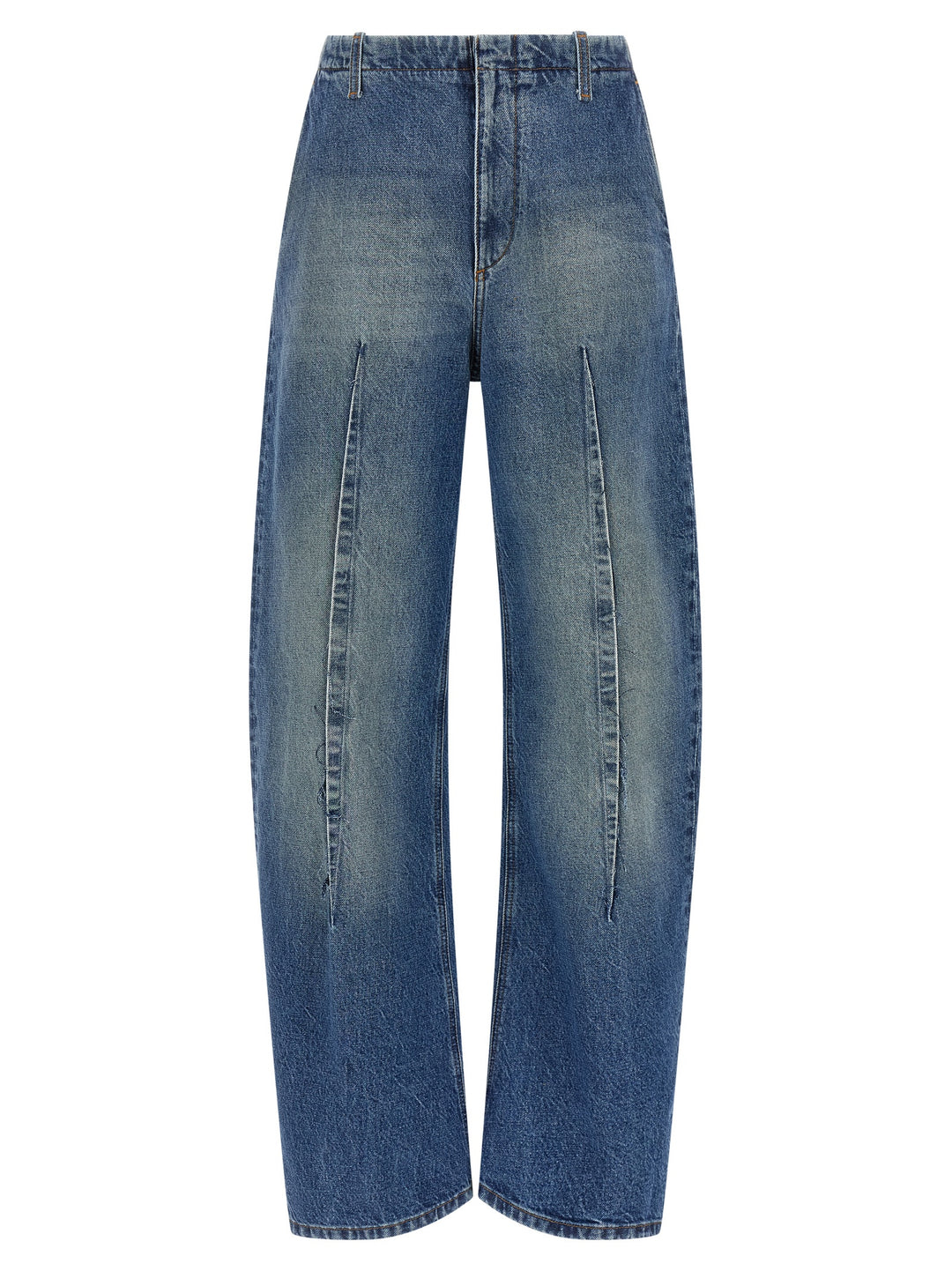 Mm6 Maison Margiela Vertical Pinch Jeans - Blue | cbaa05ca0b6ac7c505232d0ecd74d97f0a1cb719