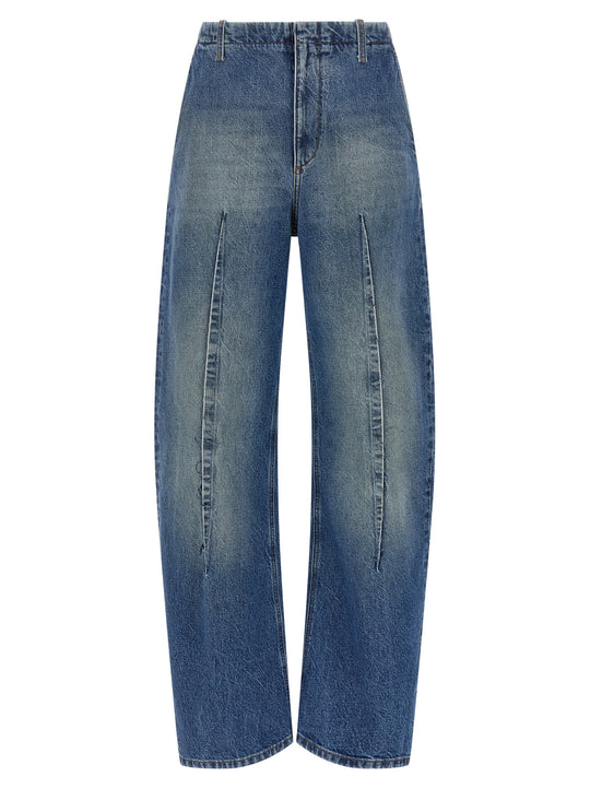 Vertical Pinch Jeans Blue