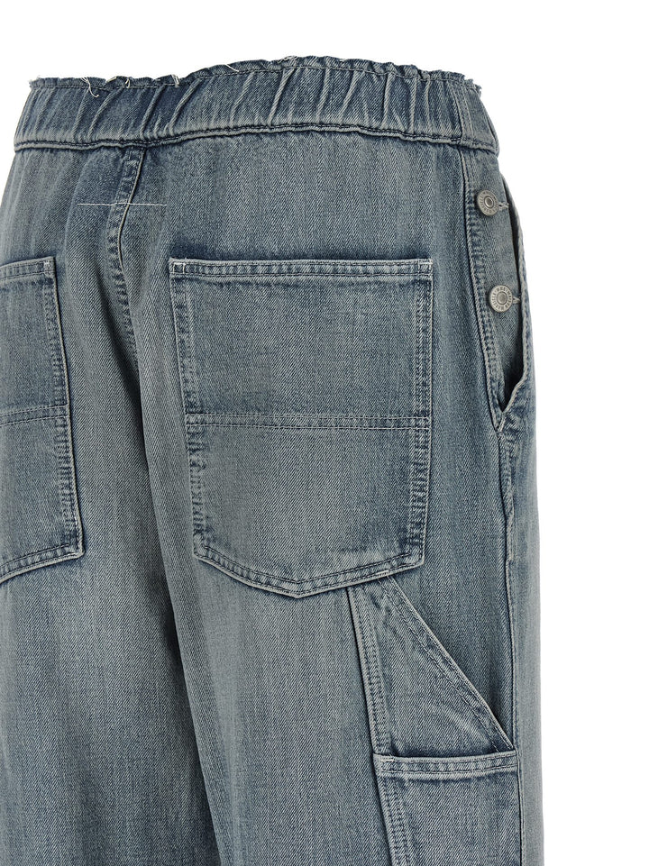 Mm6 Maison Margiela Carpenter Jeans - Light Blue | 3c8e05463c5ca27bb5f8921325bd3d4d7dcbf010