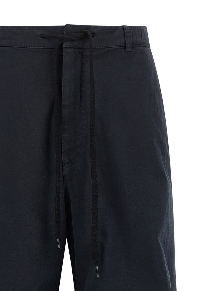 Mm6 Maison Margiela White Stitch Line Pants - Blue | 405429bfc5e40ff9d30dc3945b396a51a96ef40c