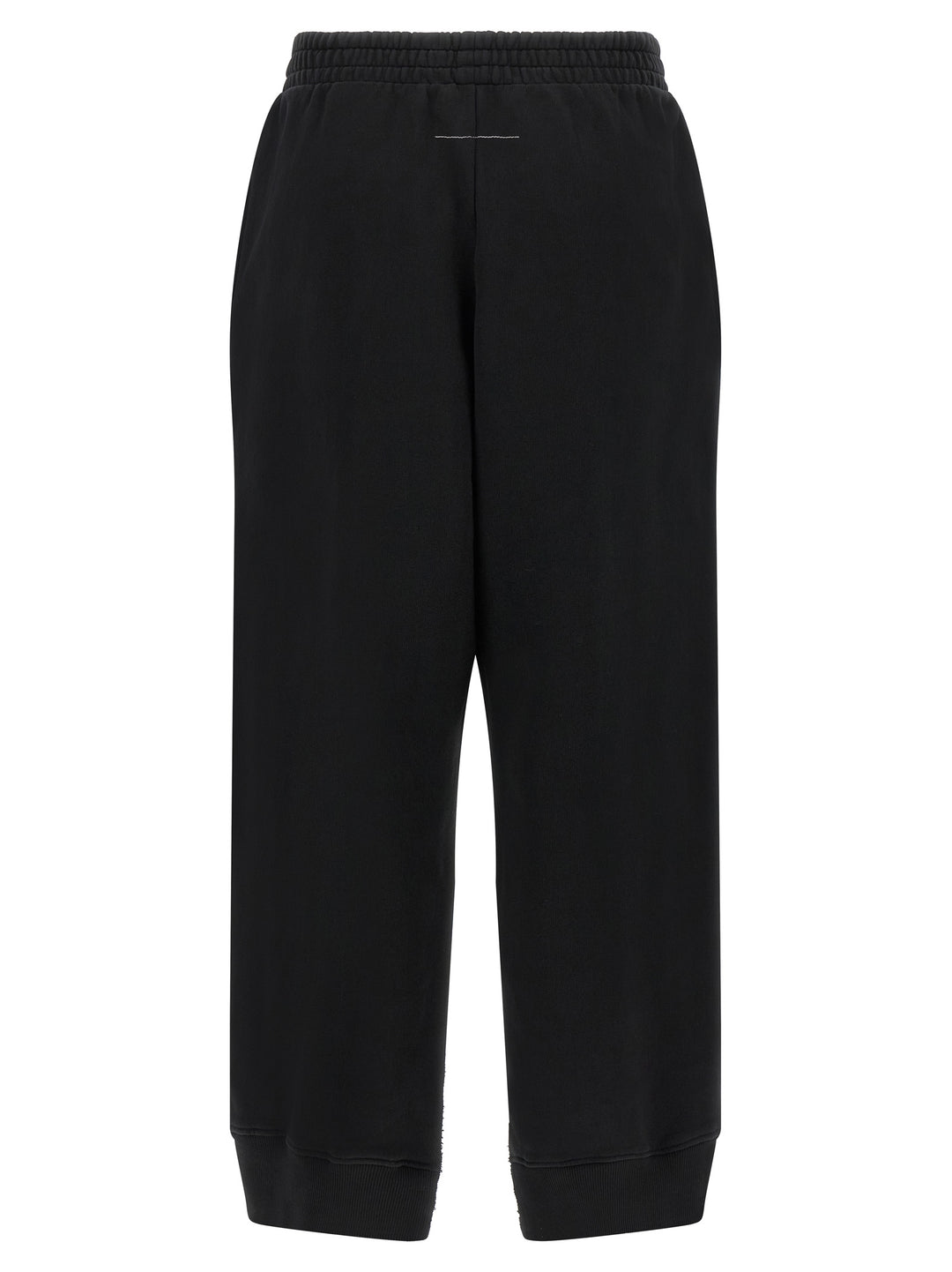 Mm6 Maison Margiela Split Joggers Pants - Black | 0294acb0bcd1fb0a902554ce09d22b44437a7204