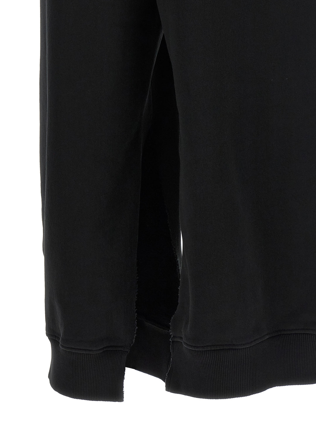 Mm6 Maison Margiela Split Joggers Pants - Black | cbe3089809981821a4debd75fe5fc239315ba557
