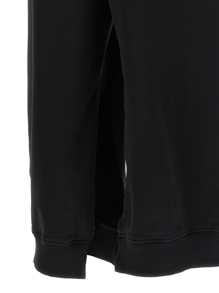 Mm6 Maison Margiela Split Joggers Pants - Black | cbe3089809981821a4debd75fe5fc239315ba557