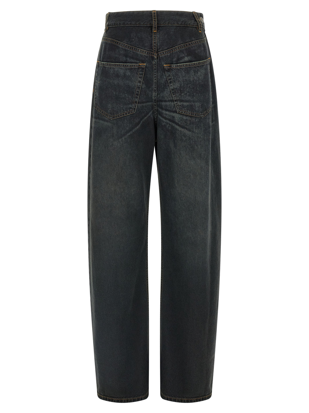 Mm6 Maison Margiela Asymmetrical Structure Jeans - Blue | 2e0f80337c89980027b604bb404e902b5fef0140