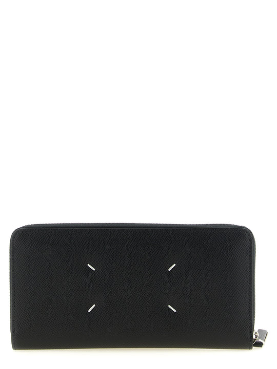 Four Stitches Wallets And Card Holders Black