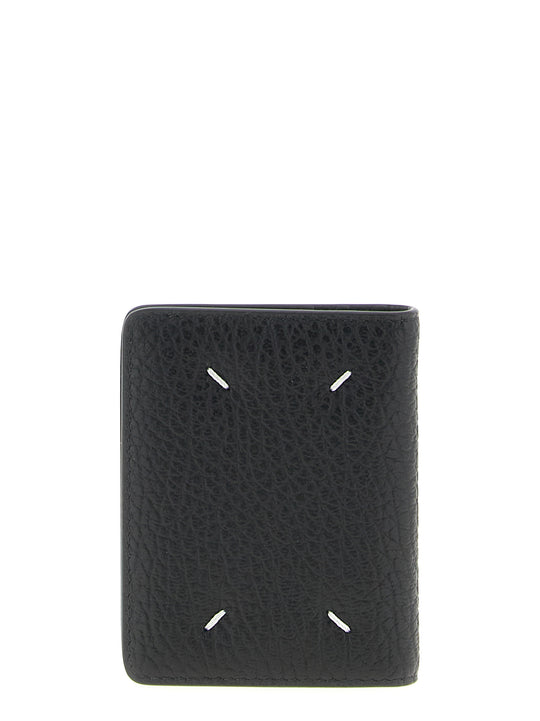 Stitching Wallets And Card Holders Black