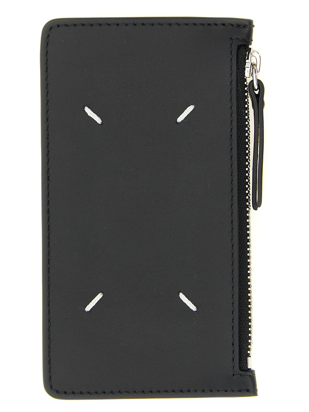 Maison Margiela Four Stitches Wallets and Card Holders - Black | 2238a00eb6a2f1176b5d8910e18ccc4e91553ccb