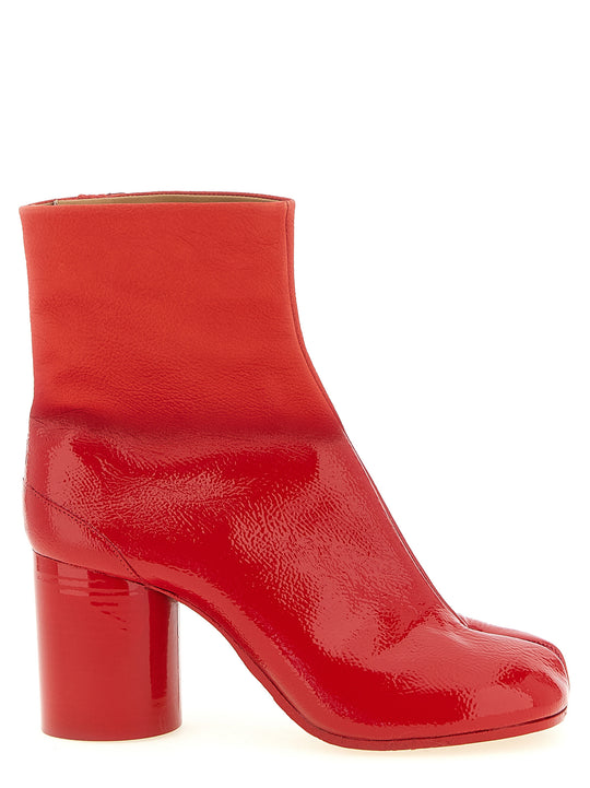 Tabi Boots And Ankle Boots Red