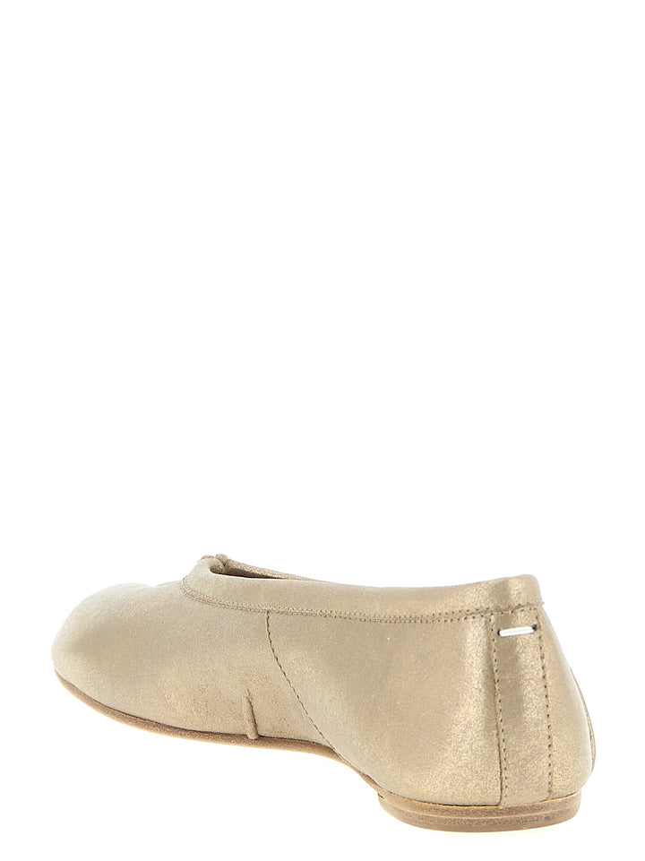 Maison Margiela Tabi New Flat shoes - Gold | 10eee3d9671ea8acaad594806c3e3fbb569389a9