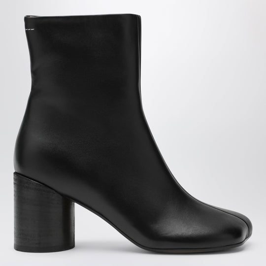 Tabi Ankle Boots In Nappa Leather In Black