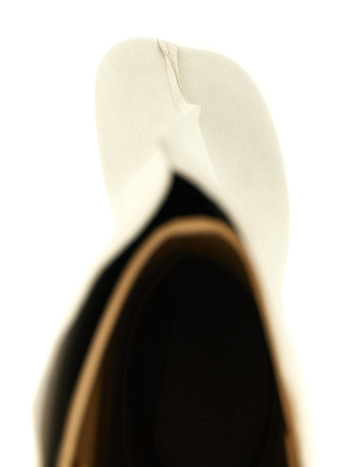 Mm6 Maison Margiela Anatomic Boots and Ankle Boots - White | 8e3e1c60cae7170d2aed68d833b0b6fbe9a9ec89