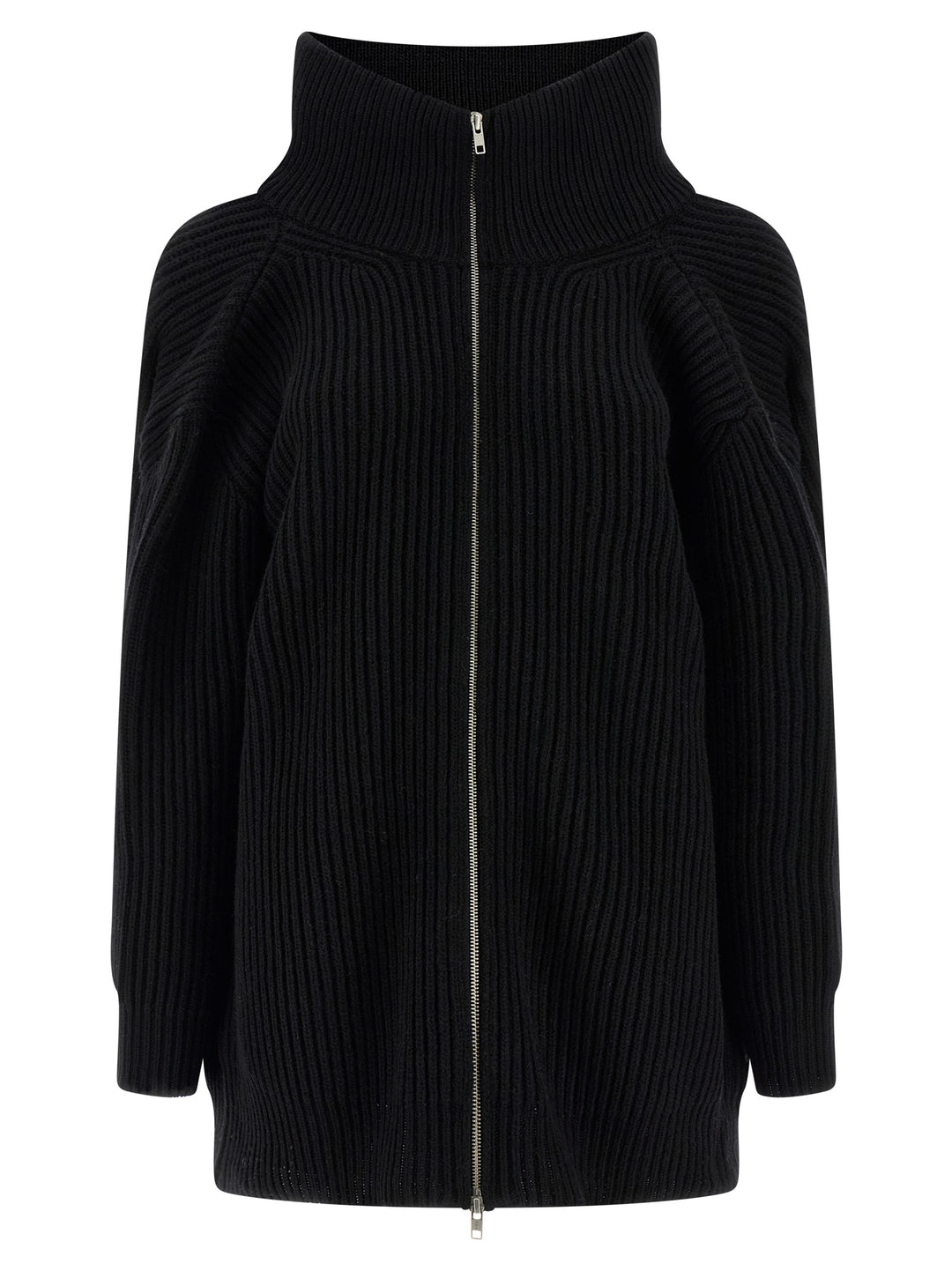 Mm6 Maison Margiela Cardigan Dress Dresses - Black | b3d00c4fb2b4ab9adad888fc101d5fa8c80709cf