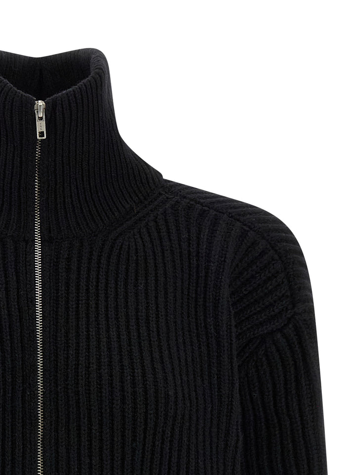 Mm6 Maison Margiela Cardigan Dress Dresses - Black | dbc19c3e6188a0d181c54fd36dbaabac755f61ba