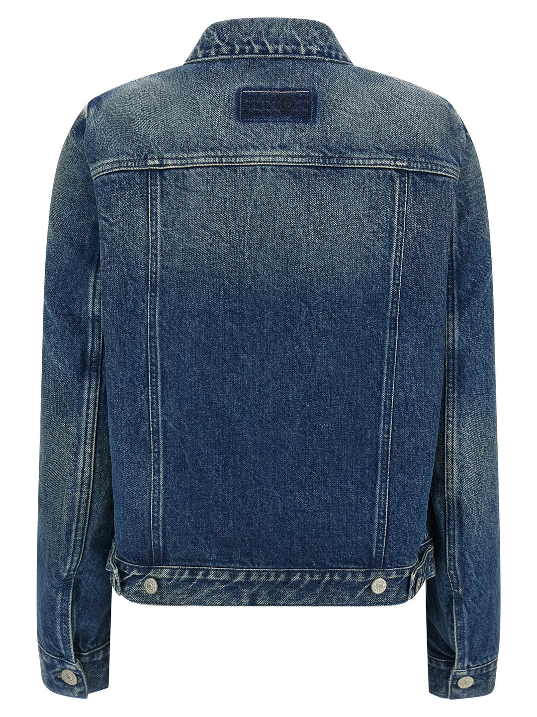 Mm6 Maison Margiela Numeric Signature Mm6 Puffer Jackets - Blue | 8d2573f51da9437918260f1f6d010d95c02d2558