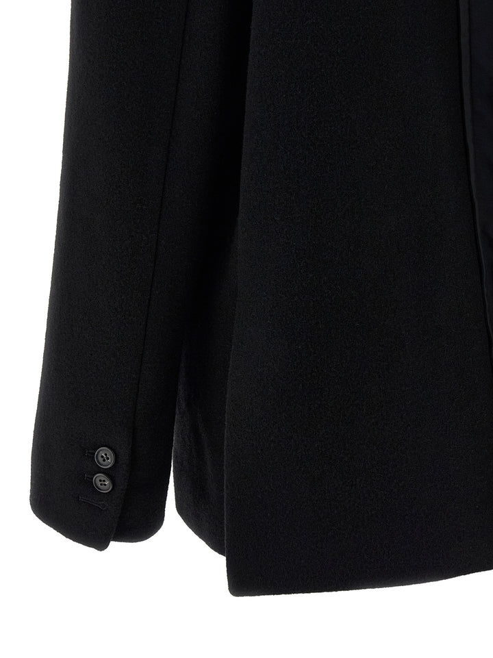 Mm6 Maison Margiela Back Panel Blazer BlazerS - Black | 146802bd731e93ad1fd8f470f5384c69e2ab9767