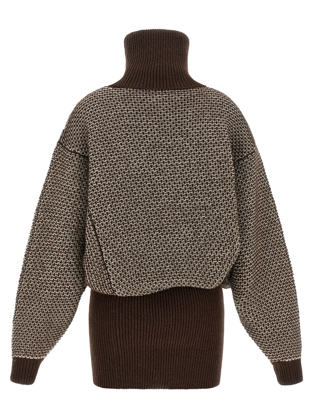 Mm6 Maison Margiela Numeric Signature Mm6 Dresses - Brown | 196d0ea1a0c9ca50175fa1b6e13df21e2bc92dd3