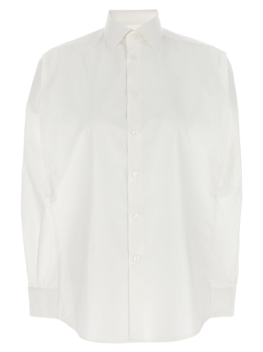 Embroidery Shirt Shirt And Blouse White