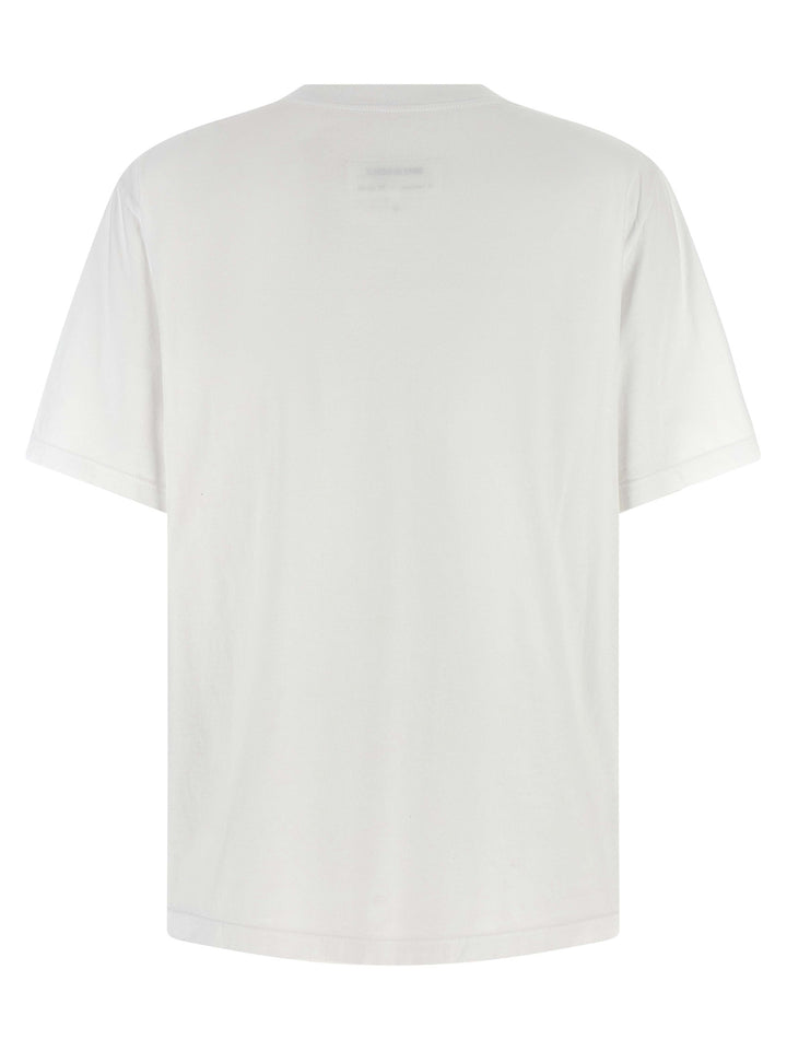 Mm6 Maison Margiela Numeric Signature Mm6 T-shirt - White | e01333644167330148bb60c14d3e0a6442f6becb