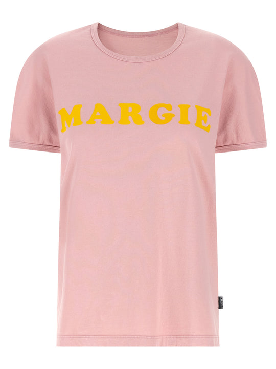 Arc Print T-Shirt Pink