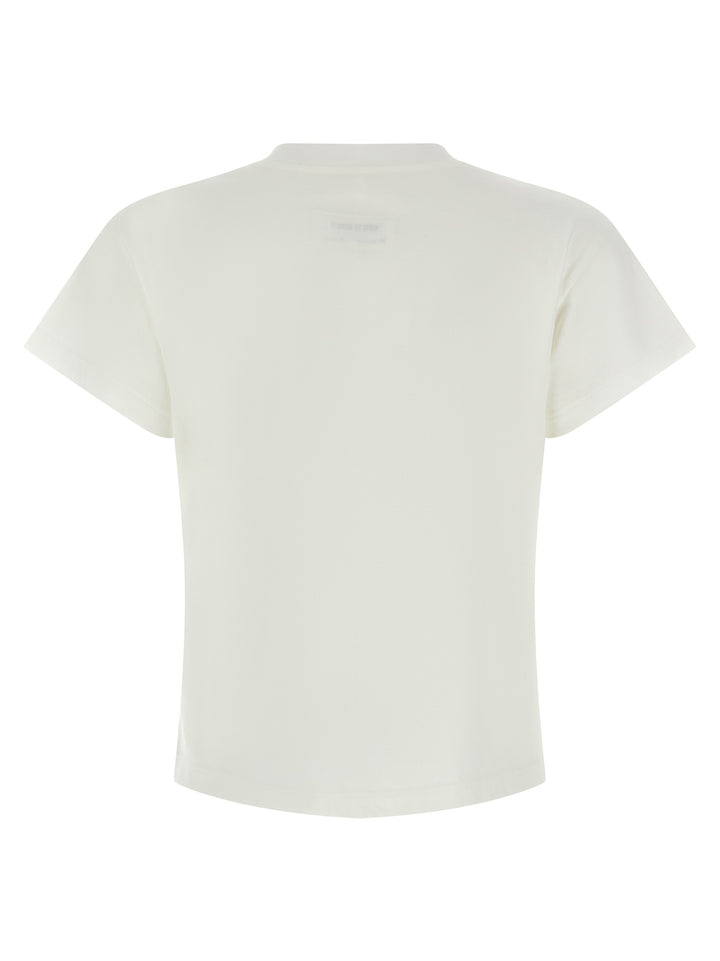 Mm6 Maison Margiela Logo Print T-shirt - White | a1b4091f6ed5e777f9eb57c63e5358a0f8da0143