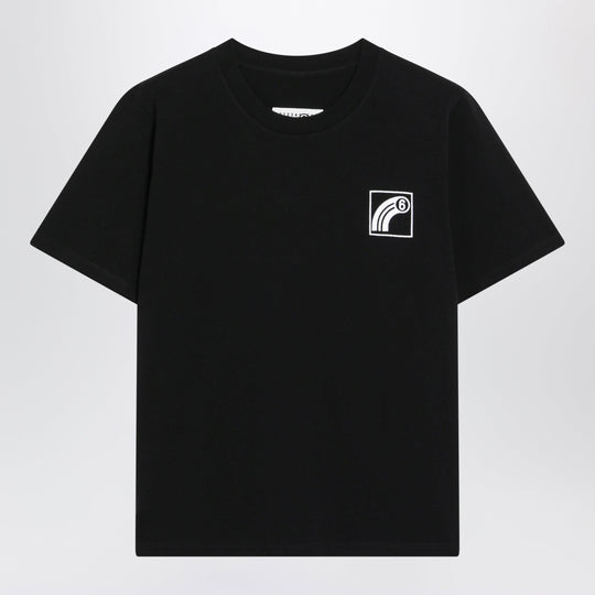 Black Cotton Jersey T-Shirt